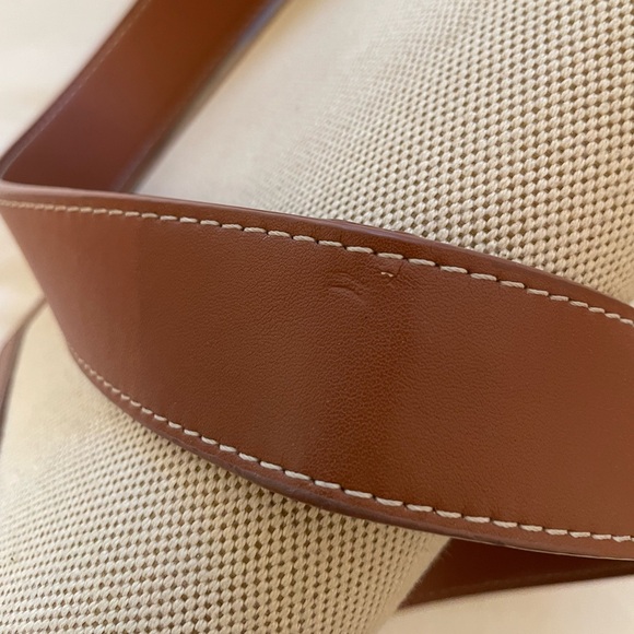 JW PEI Beige Canvas Mini Flap Bag - Picture 6 of 7